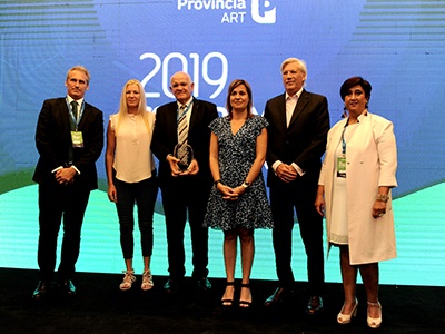 Taranto recibió la distinción 'Compromiso y Gestión 2019'